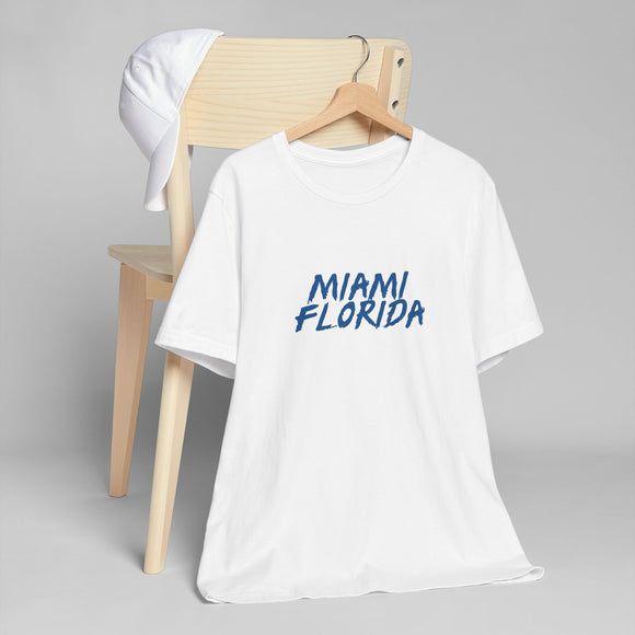 Miami T-Shirt | 100% Cotton Retro Florida Tee