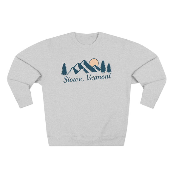 Premium Stowe, Vermont Sweatshirt - Unisex Sweatshirt