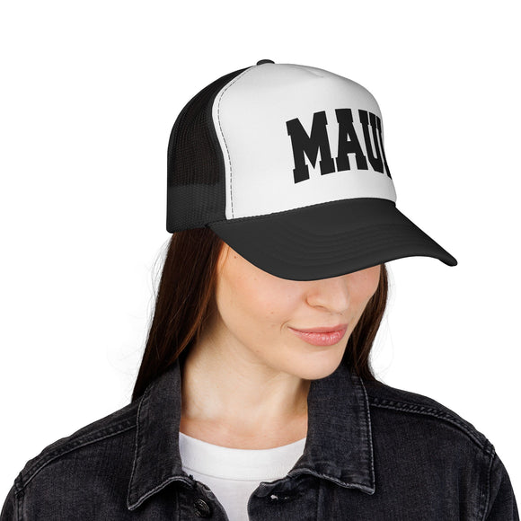 Maui, Hawaii Collegiate Style Trucker Hat