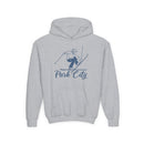 Park City, Utah Youth Hoodie - Snow Ski Kids Park City Hooded Sweatshirt-2