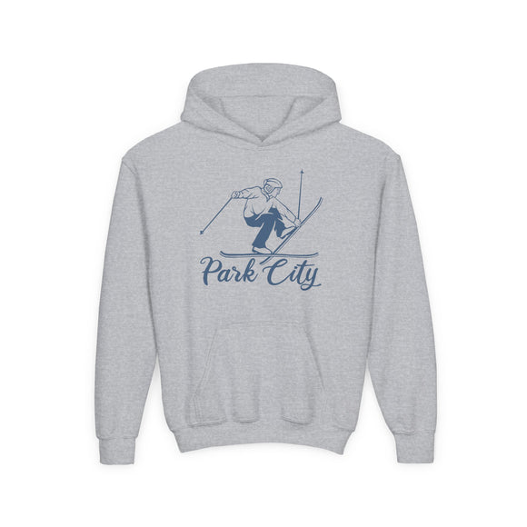 Park City, Utah Youth Hoodie - Snow Ski Kids Park City Hooded Sweatshirt