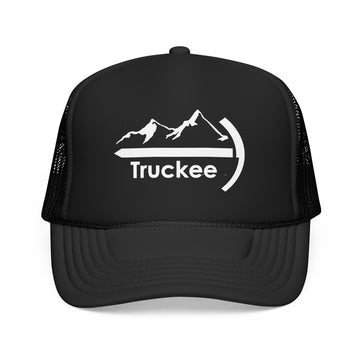 Truckee, California Trucker Hat - Foam Boulder Cap - 0