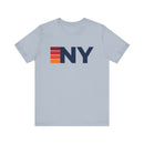New York Retro Stripes T-Shirt | New York State Tee-4