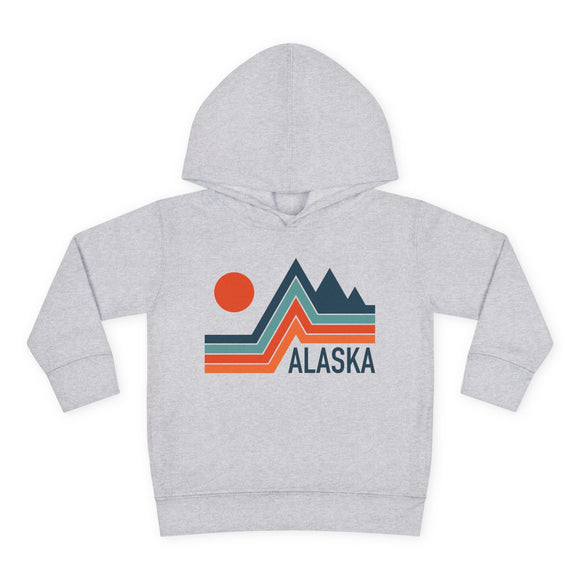 Alaska Toddler Hoodie - Unisex Alaska Toddler Sweatshirt