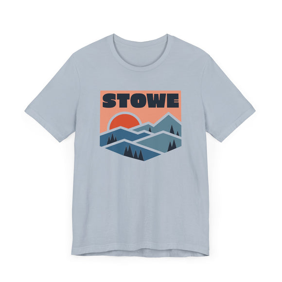 Stowe, Vermont T Shirt - Retro Graphic Tee