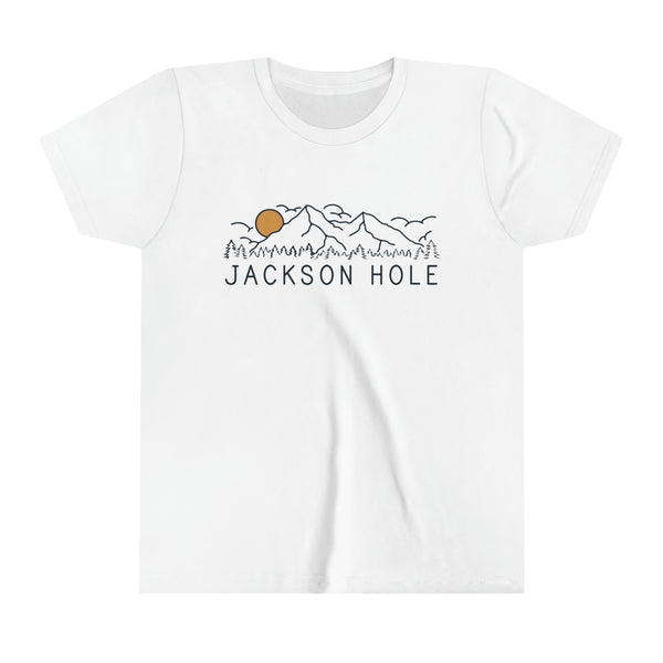 Jackson Hole, Wyoming Youth T-Shirt - Kids Jackson Hole Shirt