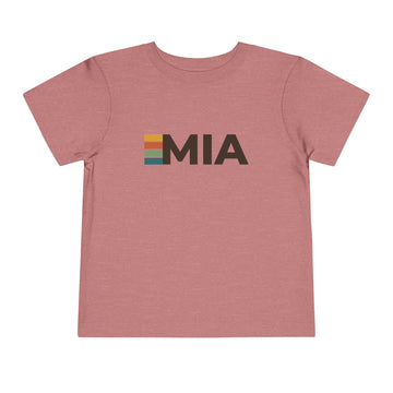 Buy heather-mauve Miami, Florida Toddler Tee - MIA Kids T Shirt