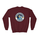 Melbourne, Florida Youth Sweatshirt - Unisex Kid's Melbourne Crewneck Sweatshirt-1