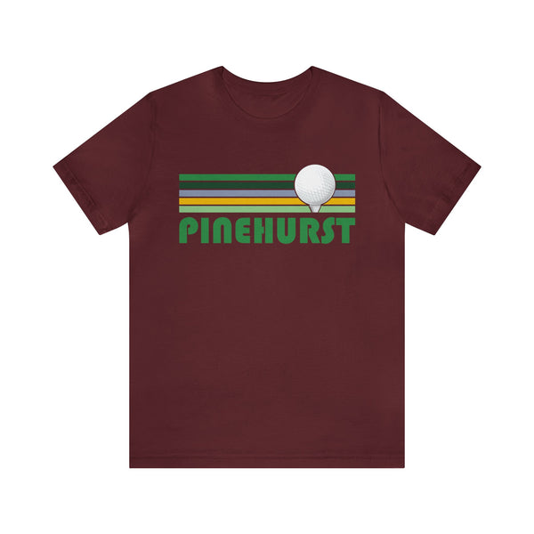 Golf Pinehurst, North Carolina T-Shirt - Retro Golf Unisex Pinehurst Shirt