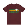 Golf Pinehurst, North Carolina T-Shirt - Retro Golf Unisex Pinehurst Shirt