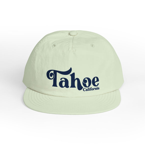 Lake Tahoe, California Retro Surf Cap