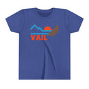 Vail, Colorado Youth Graphic Tee - Kids Vail T Shirt-4