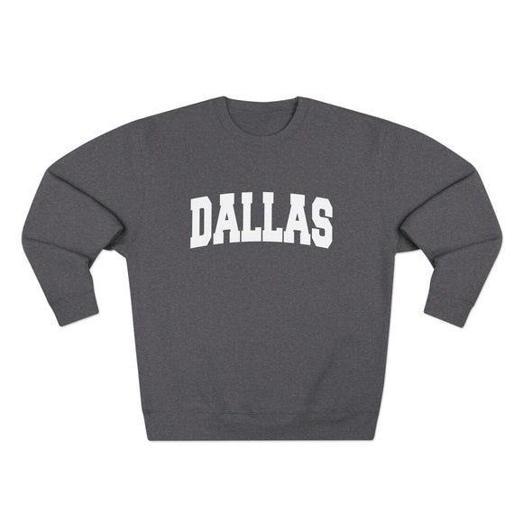 Premium Dallas, Texas Retro Graphic Sweatshirt
