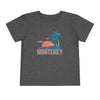 Monterey, California Toddler T-Shirt - Retro Palm Tree Toddler Monterey Shirt