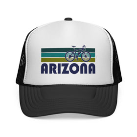 Arizona Retro Bike Trucker Hat - Vintage Style Arizona Cap