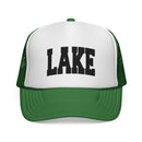 Lake Retro Collegiate Style Trucker Hat-3