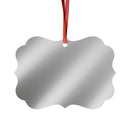 Stowe, Vermont Ornament Aluminum - Stowe, Vermont Mountain Gondola Christmas Ornament, Xmas Gift, Hanging Decoration, Winter Ornament-2