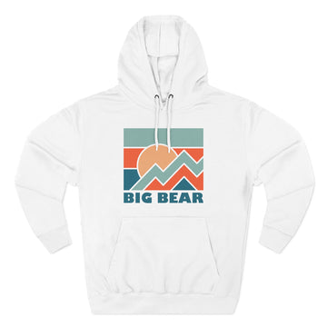 Big Bear, California Hoodie - Retro Mountain Unisex Sweatshirt - 0