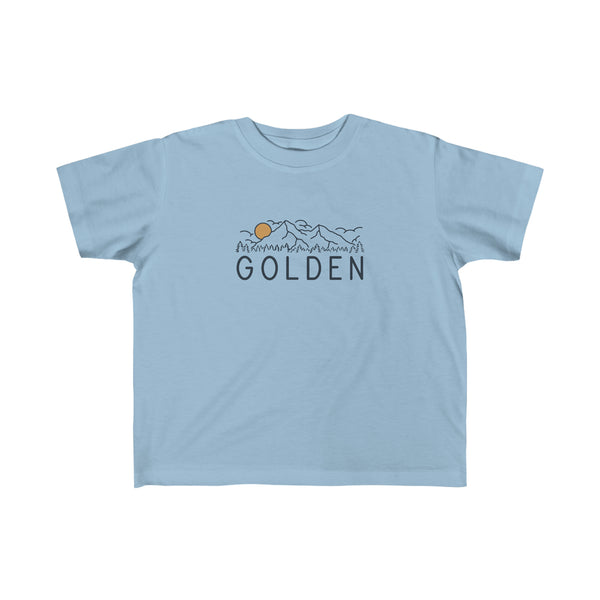 Golden, Colorado Toddler T-Shirt - Toddler Golden Shirt