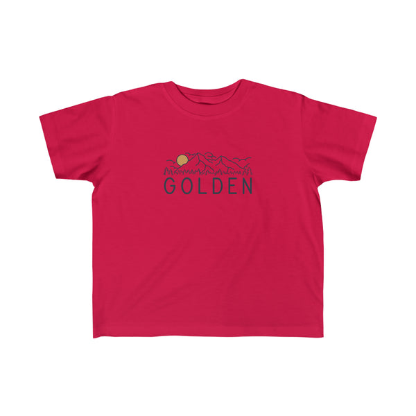 Golden, Colorado Toddler T-Shirt - Toddler Golden Shirt