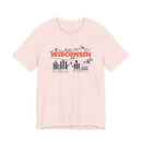 Wisconsin Après-ski T-Shirt - Vintage Mountain Graphic Tee-6