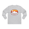 Jackson Hole, Wyoming Mens Base Long-sleeve Tee - Retro Ombre Heavy Weight Long Sleeve T-shirt