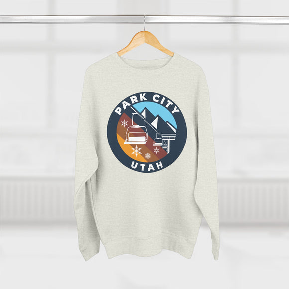 Premium Park City, Utah Mountain Ski Lift Sweatshirt