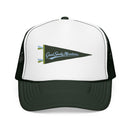 Great Smoky Mountains National Park Pennant Trucker Hat — Vintage Foam Mesh Cap-4