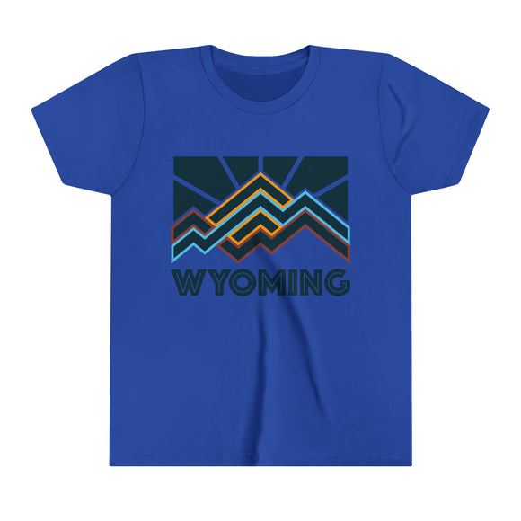 Wyoming Youth T-Shirt - Unisex Kids Wyoming Shirt