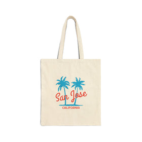 San Jose, California, Cotton Canvas San Jose Tote Bag