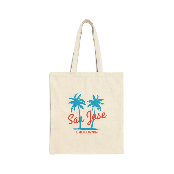 San Jose, California, Cotton Canvas San Jose Tote Bag