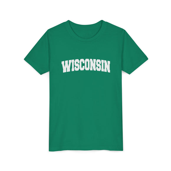 Wisconsin Youth Graphic Tee - Kids T Shirt