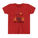 Wyoming Youth T-Shirt - Unisex Kids Wyoming Shirt-3