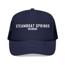 Steamboat Springs, Colorado Trucker Hat - Foam Steamboat Springs Cap-1