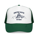 Crested Butte, Colorado Ski Babe Trucker Hat — Foam Mesh Cap-3