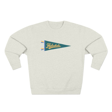 Buy oatmeal-heather Premium Haleakala National Park Crewneck Sweatshirt