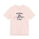 Michigan Ski Babe T‑Shirt - Retro Skiing Graphic Tee-2