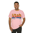 Utah T-Shirt - Mountain Sunset Unisex Utah Shirt-116