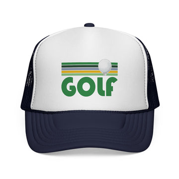Buy dark-navy Golf Retro Golf Trucker Hat