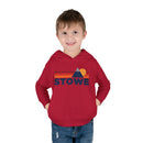 Stowe, Vermont Toddler Hoodie - Unisex Mountain Stowe Pullover Sweatshirt, Kids Hooded Jumper, Vermont Souvenir-19