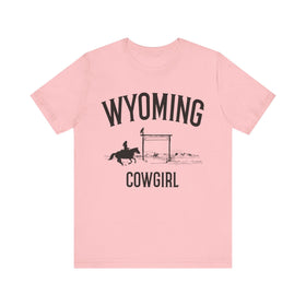 Buy pink Wyoming Cowgirl Graphic Tee