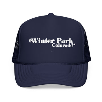 Winter Park, Colorado Trucker Hat - Foam Winter Park Cap