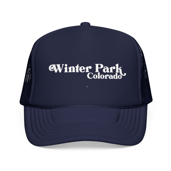 Winter Park, Colorado Trucker Hat - Foam Winter Park Cap
