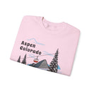 Aspen, Colorado Sweatshirt - Unisex Retro Ski Mountain Gondola Aspen Sweatshirt-12
