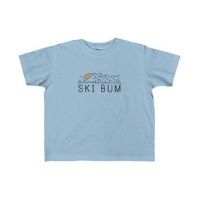 Ski Bum Toddler T-Shirt - Unisex Toddler Ski Bum Shirt