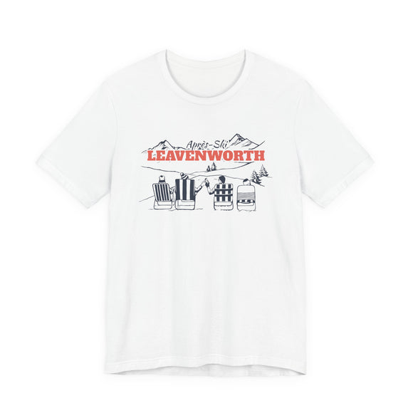 Leavenworth, Washington Après-ski T-Shirt - Vintage Mountain Graphic Tee