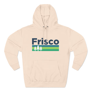 Buy pale-pink Premium Frisco, Texas Hoodie - Retro Unisex Frisco Sweatshirt