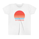 Wyoming Youth Shirt - Retro 80s Wyoming Kid's T-Shirt-1