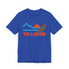 Telluride, Colorado Retro Mountains Sunset T-Shirt | Vintage Telluride Tee