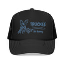 Truckee, California Ski Bunny Trucker Hat-2